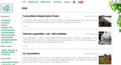 Desktop Screenshot of ecolinst.hu